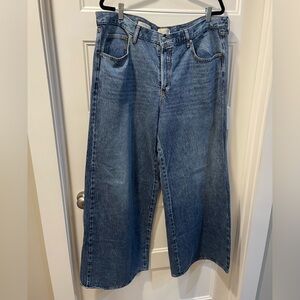 Universal Thread Denim Mid-Rise Super Wide-Leg Jeans